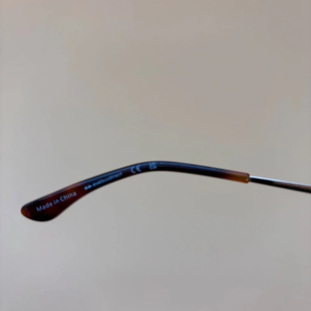 EyebuyDirect Tiffany C1 Tortoise Cat Eye Glasses Frames Women Gold 51-16-140